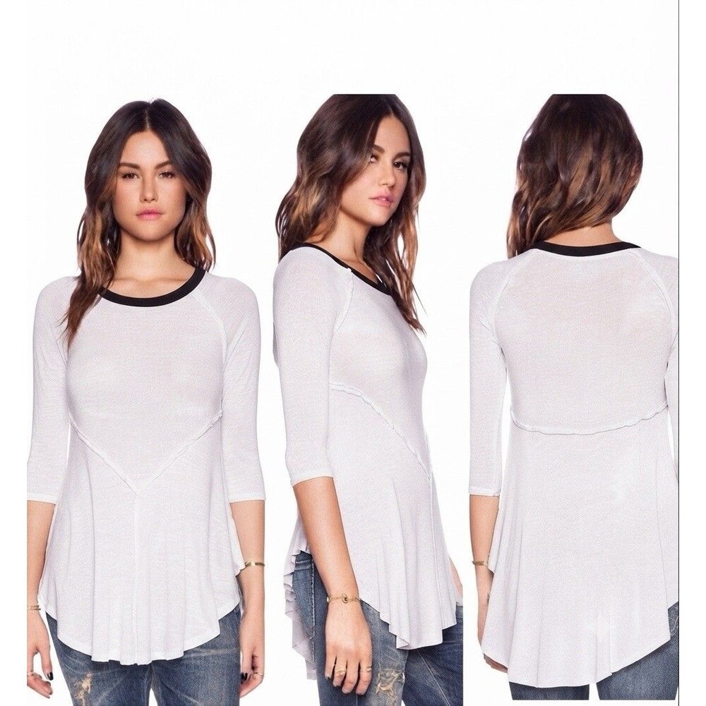 NWT Intimately Free People Top Small White Flowy Tunic Cottagecore Layering Boho